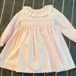 Baby Lai pink 12 month smocked dress gorgeous!